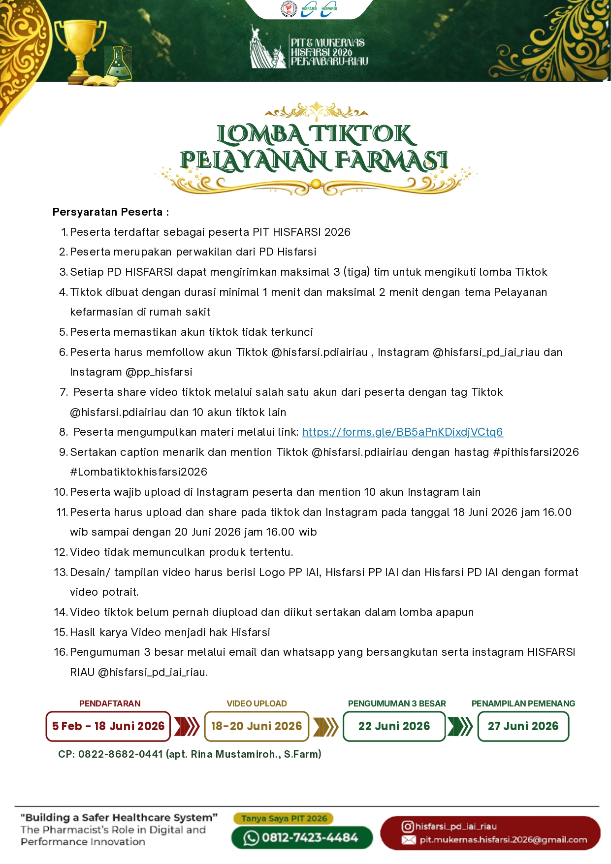 Lomba Tiktok - Pelayanan Farmasi