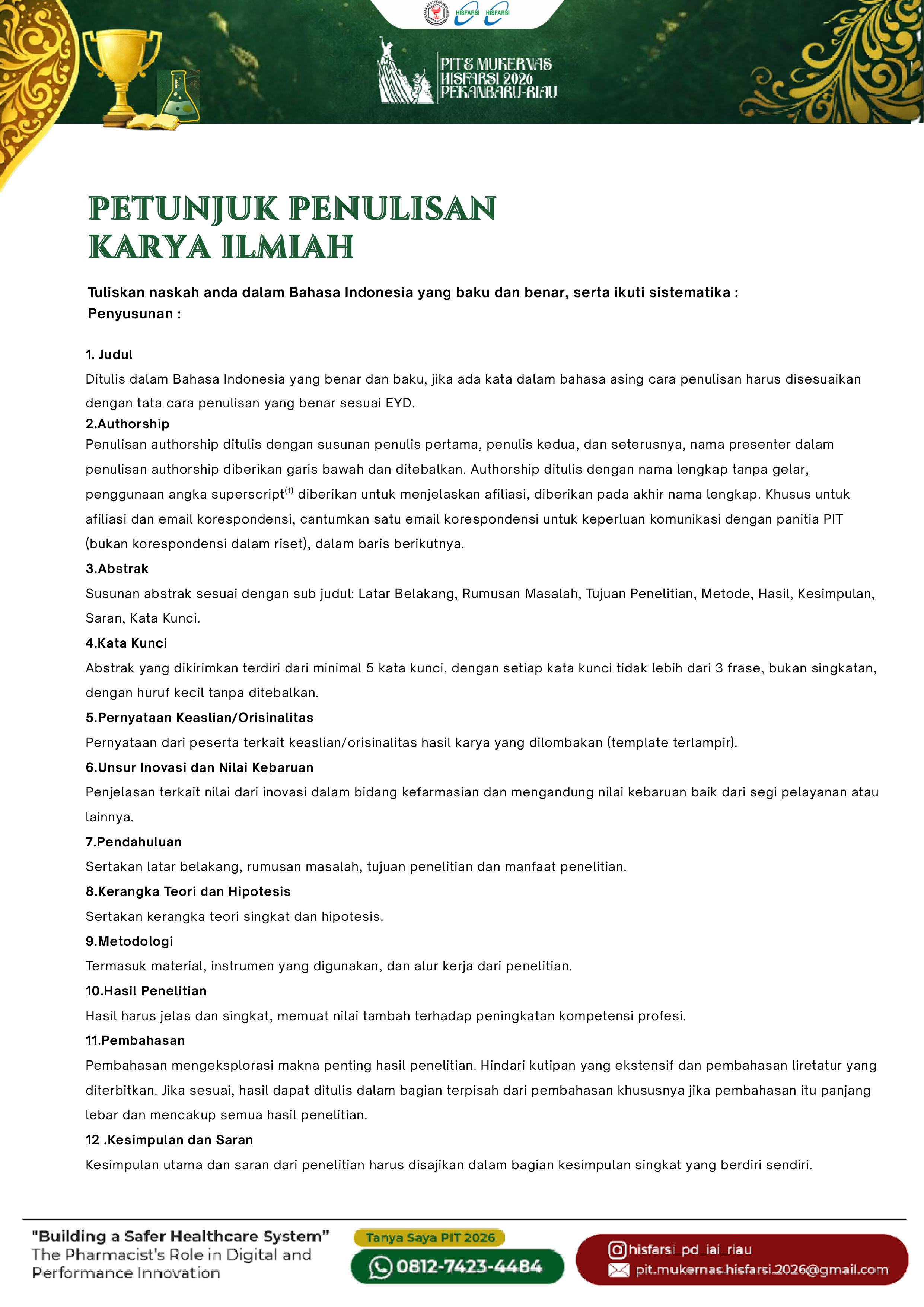 Presentasi Karya Ilmiah