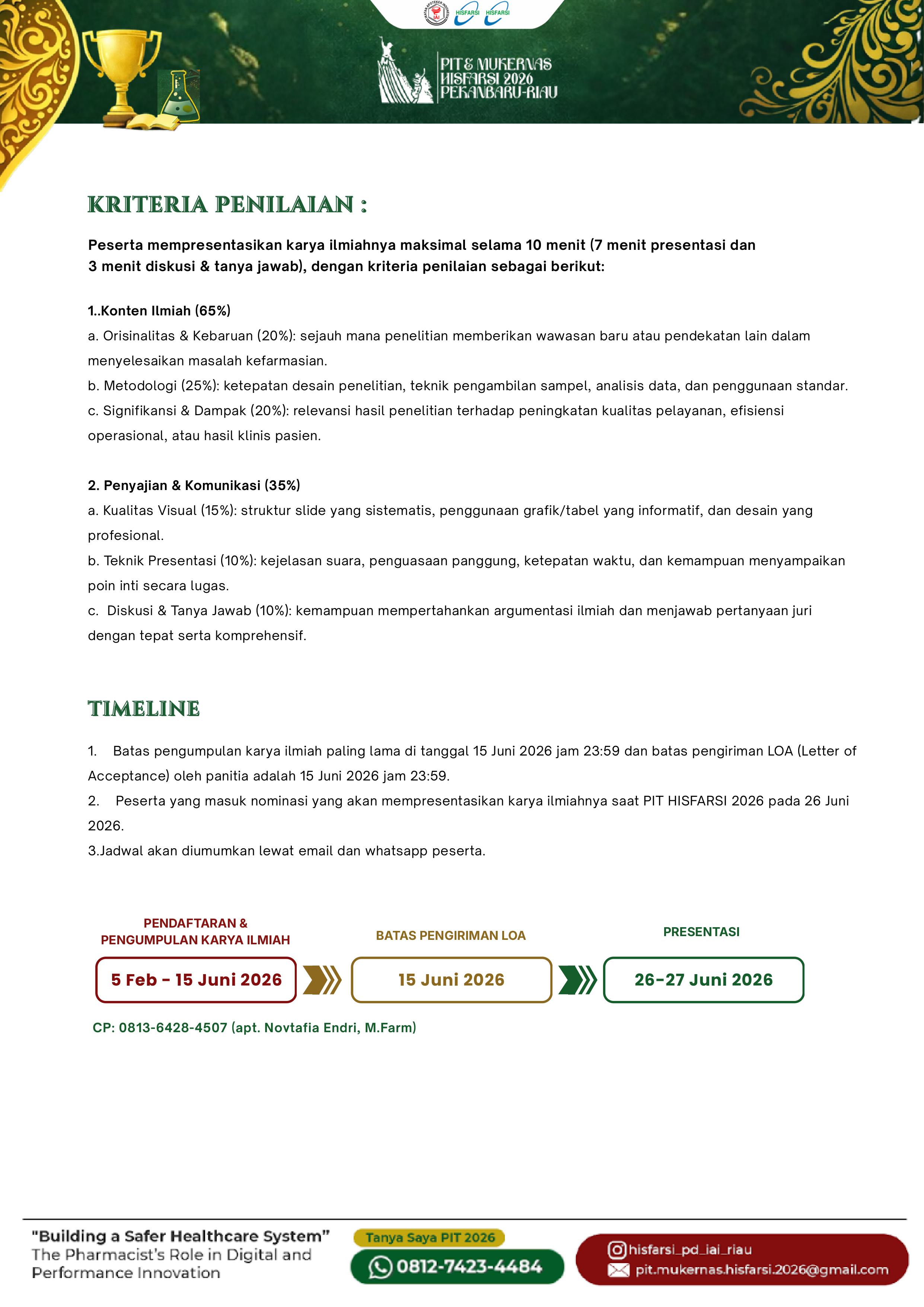 Presentasi Karya Ilmiah